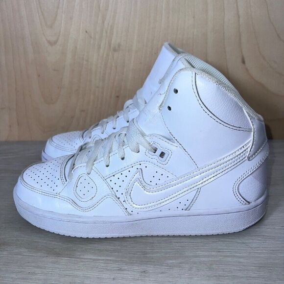 Nike Son of Force Mid (GS) White 615158-103 Youth 5 - Picture 2 of 12